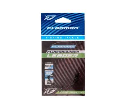 Повідець Flagman Fluorocarbon Leader 12.6кг 25см
