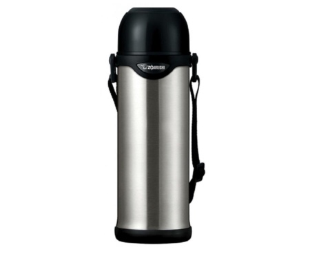 Термос Zojirushi 1л (ремешок) стальной