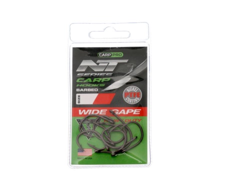 Гачки Carp Pro Wide Gape Heavy Duty NT Series №4