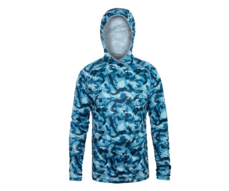 Реглан Fahrenheit  SG Hoody navy camo M/R