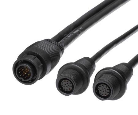 Кабель-адаптер Humminbird Solix/Apex M360 2D/DI Splitter Cable Y