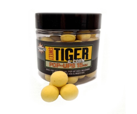 Бойли Dynamite Baits Sweet Tiger&Corn Pop-Ups 15мм
