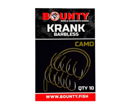 Крючки Bounty Krank Barbless Camo №11 (без бородки)