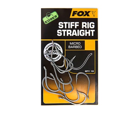 Крючки Fox Edges Armapoint Stiff Rig Straight №6