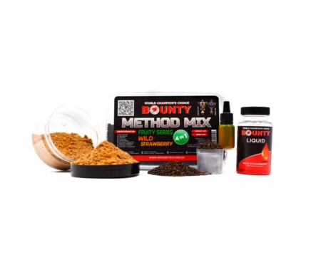 Прикормка Bounty Method Mix 4in1  Wild Strawberry