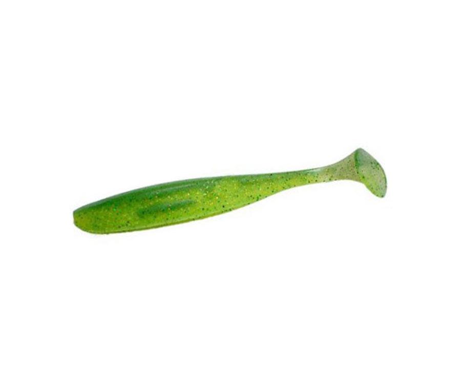 Виброхвост Keitech Easy Shiner 3" Lime Chartreuse Glow