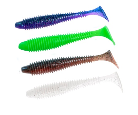 Силікон Angry Baits Fatik 3.8" AB MIX2
