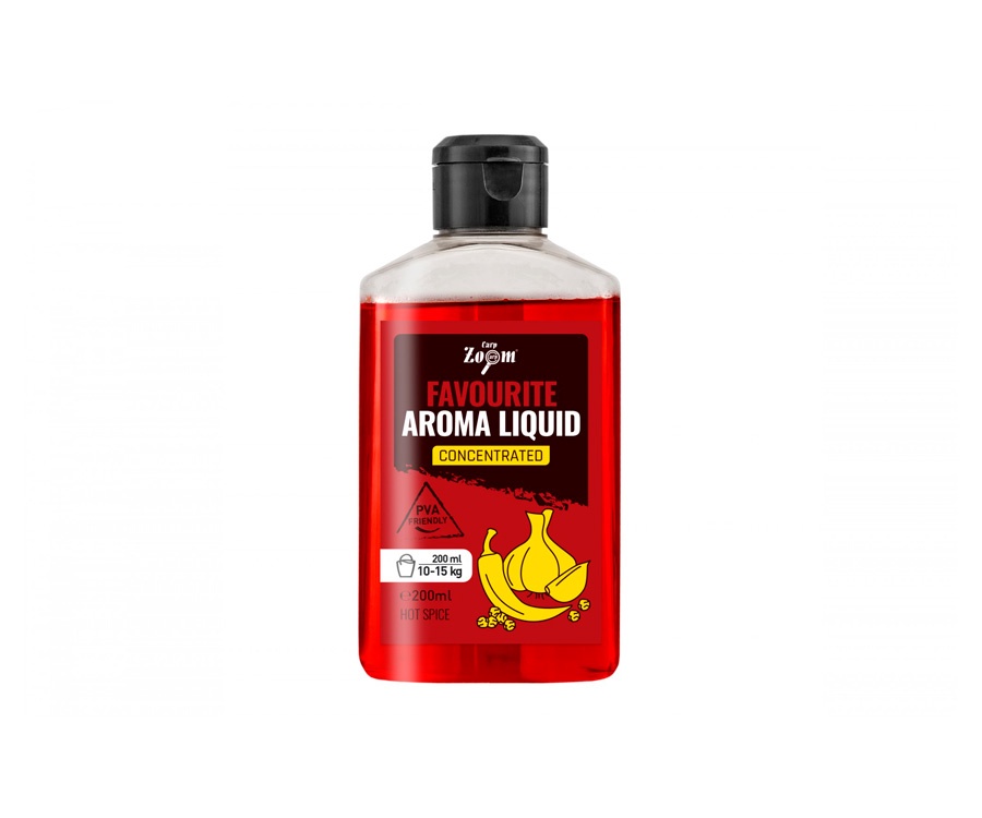 Ликвид Carp Zoom Favourite Aroma Liquid Hot Spice 200мл