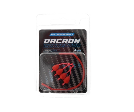 Конектор для штекера Flagman Dacron Connector Red XLarge