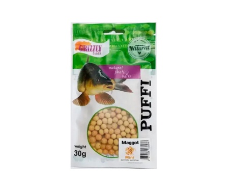 Тісто повітряне Grizzly Puffi Mini 30г Maggot