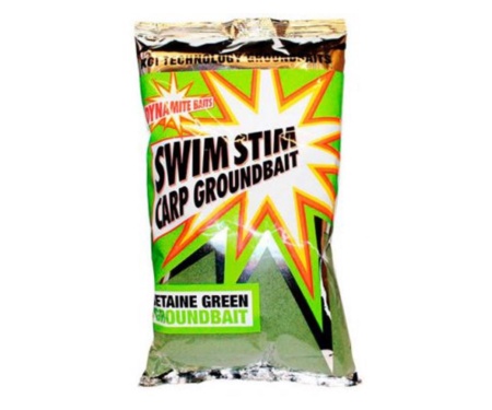 Прикормка Dynamite Baits Swim Stim Carp Groundbait Betaine Green 900г