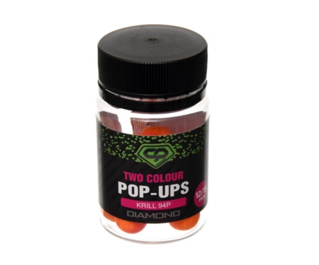 Бойли Carp Pro Diamond Pop-Ups Two Collor Krill 94P 12+15мм