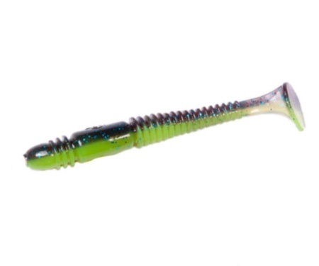 Силікон Lucky John Tioga 2.9" #T53 Blue Lime Belly