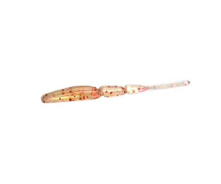 Черв'як FishUp Aji Triple Stick 1.9" #414 UV Clear/Red