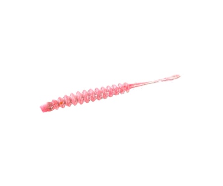Силікон Big Baits Ribbed Worm 1.8" #013 Pink/Glow