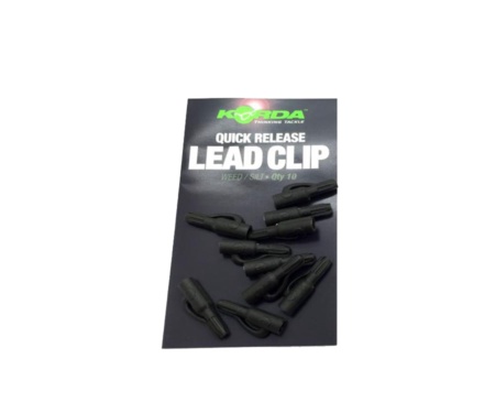 Безопасная клипса Korda Quick Release Clips Weed/Silt