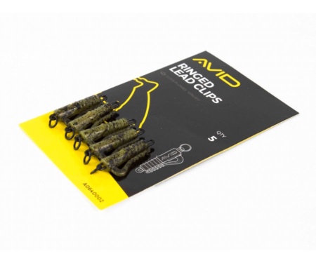 Безопасная клипса Avid Carp Ringed Lead Clips