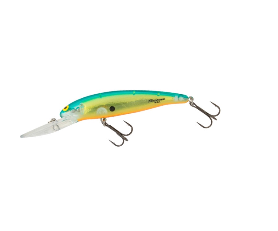 Воблер Bomber 24 Deep Long A 8.9см 10.6г Chartreuse Flash Blue Back Orange Belly