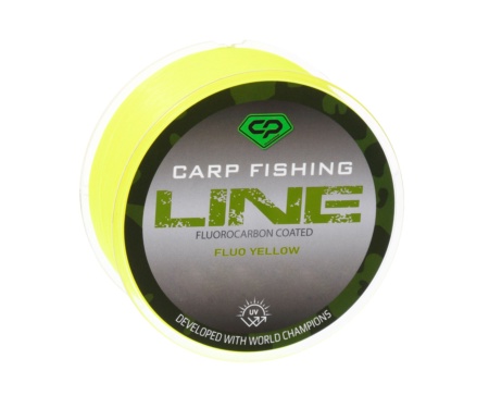 Леска Carp Pro Diamond Carp Fishing Line Fluorocarbon Coated Fluo Yellow 300м 0.286мм