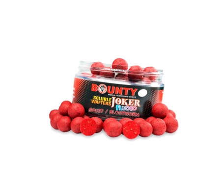 Бойли Wafters Bounty Fluoro Joker 10мм Squid / Bloodworm