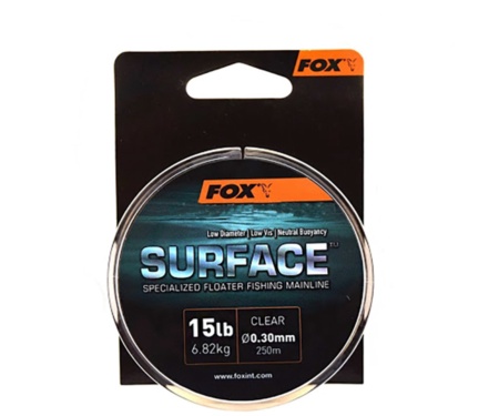 Леска Fox Surface Floater Line Clear 0.30мм 250м