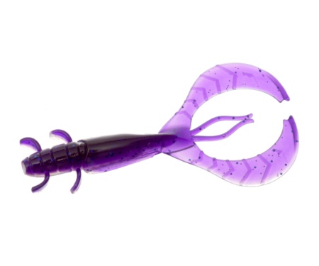 Силікон Flagman FL Craw 3.5" #0531 Violet/Pearl White