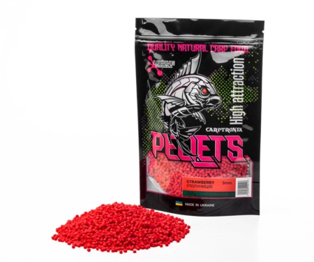 Пеллетс Carptronik Method/Stik Mix Pellets Strawberry 3мм 250г