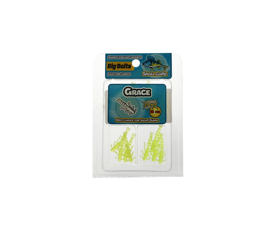 Нимфа Big Baits Grace 1" #307 #Lemon