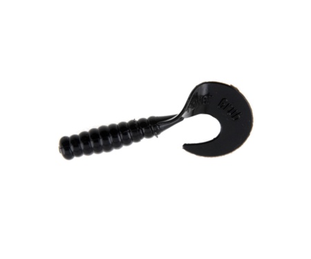 Силікон Berkley Power Grub 7.6см Black 15шт