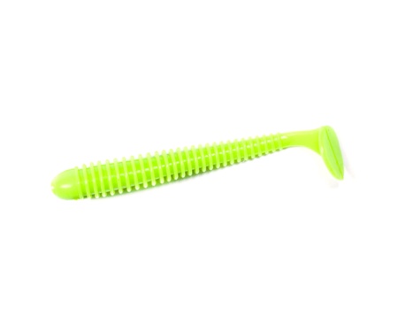 Силікон Angry Baits Zander Worm 3" Acid Green