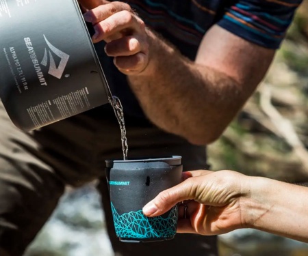 Стакан с крышкой Sea To Summit DeltaLight Insulmug Grey