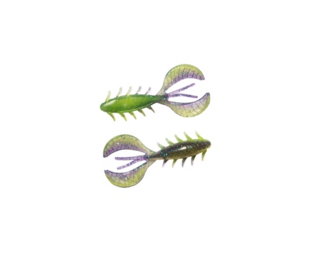 Твистер Angry Baits Chubby Craw 2,4" 05 Acid Violet UV