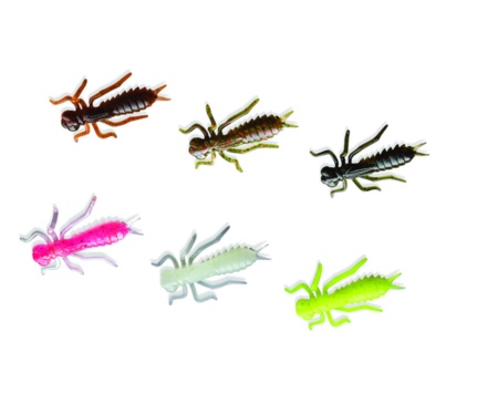 Німфа Crazy Fish Kasari 1.6" M1 креветка+кальмар