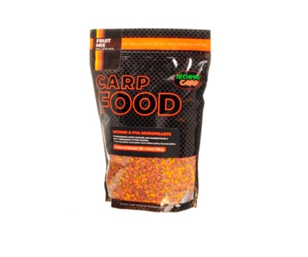 Пелетс Technocarp Method & PVA Micropellets 700г Fruit Mix