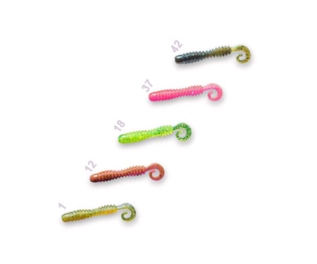 Твистер Crazy Fish Active slug 2" #M85 кальмар