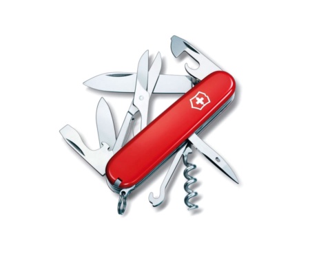 Мультитул Victorinox Swiss Army Climber красный