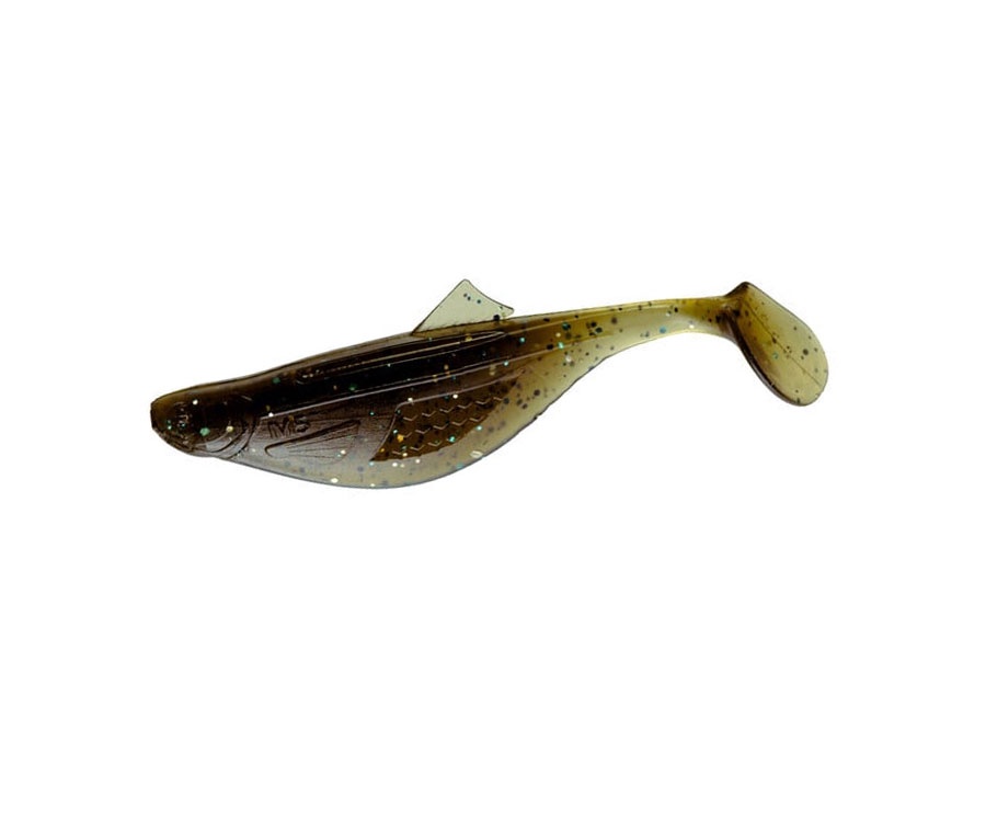 Виброхвост M5 Craft Baby Bream 4" #002 Green Melon