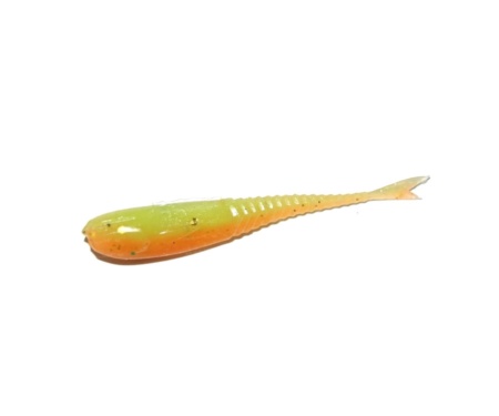 Силикон Crazy Fish Glider 5" #5d Orange Chart кальмар