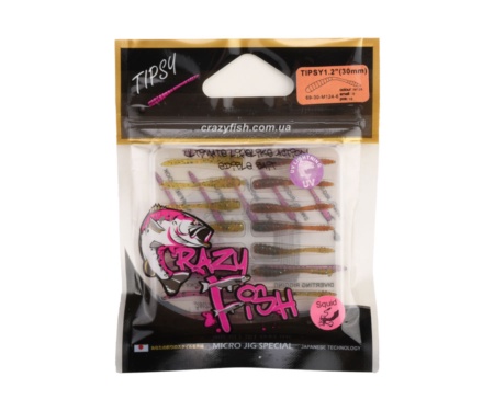 Силикон Crazy Fish Tipsy 1.2" #M124 кальмар
