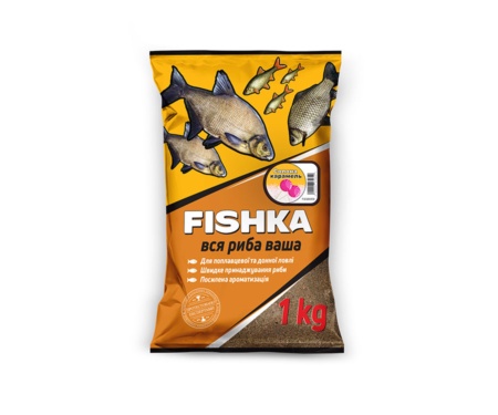 Прикормка Fishka Соленая карамель 1кг