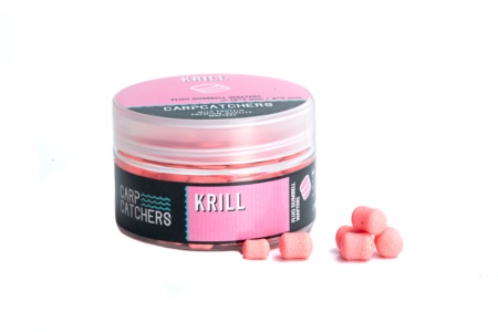 Вафтерc Carp Catchers Fluo Dumbell Wafters KRILL 10*7 та 8*5мм
