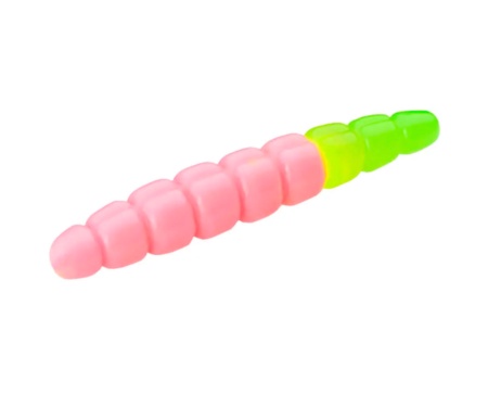 Личинка Fishup Morio (Cheese) 1.2" #133 - Bubble Gum/Hot Chartreuse