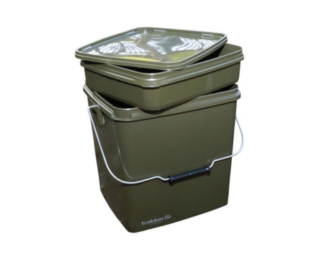Ведро для прикормки Trakker Olive Square Containers 13л