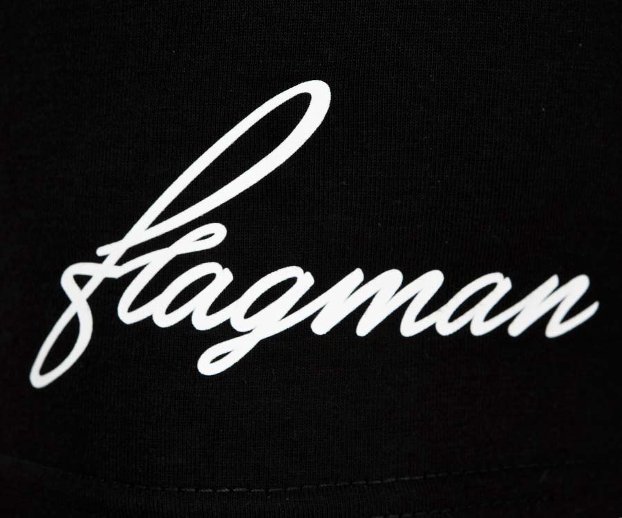 Футболка Flagman Классическая 160г/м Black Плотва Маленькая XL #6