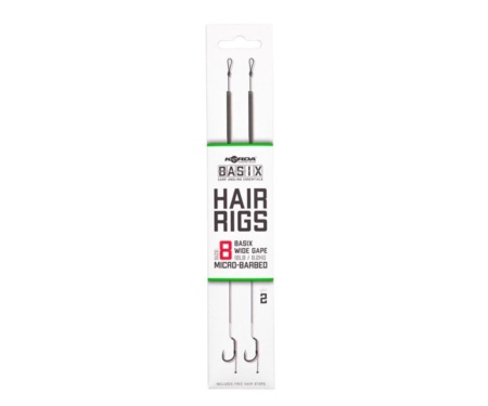 Готовий повідець Korda Basix Hair Rigs Wide Gape №8