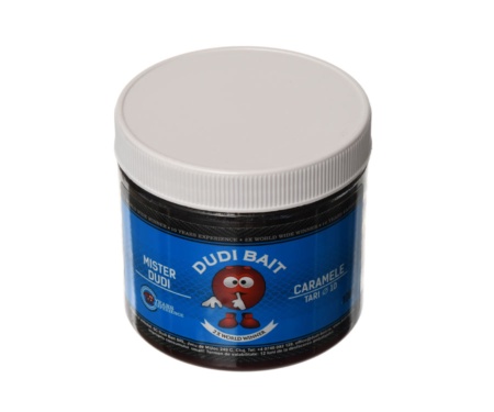Бойли насадкові Dudi Baits Boilies Carling "Mister Dudi" Caramele Tari 100г 10мм