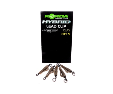 Клипса Korda Hybrid Lead Clip Clay