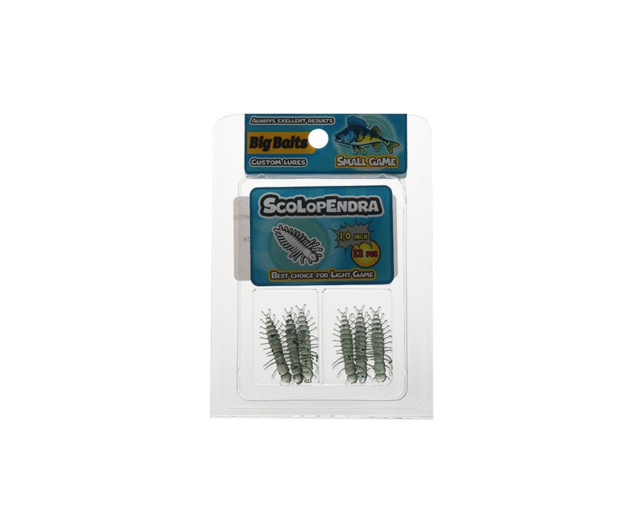 Нимфа Big Baits Scolopendra 1" #101 Watermelon
