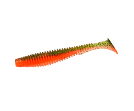 Виброхвост Fishup U-Shad 4" #205 Watermelon/Flo Orange