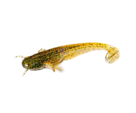 Виброхвост Fishup Catfish 3" #036 Caramel Green Black